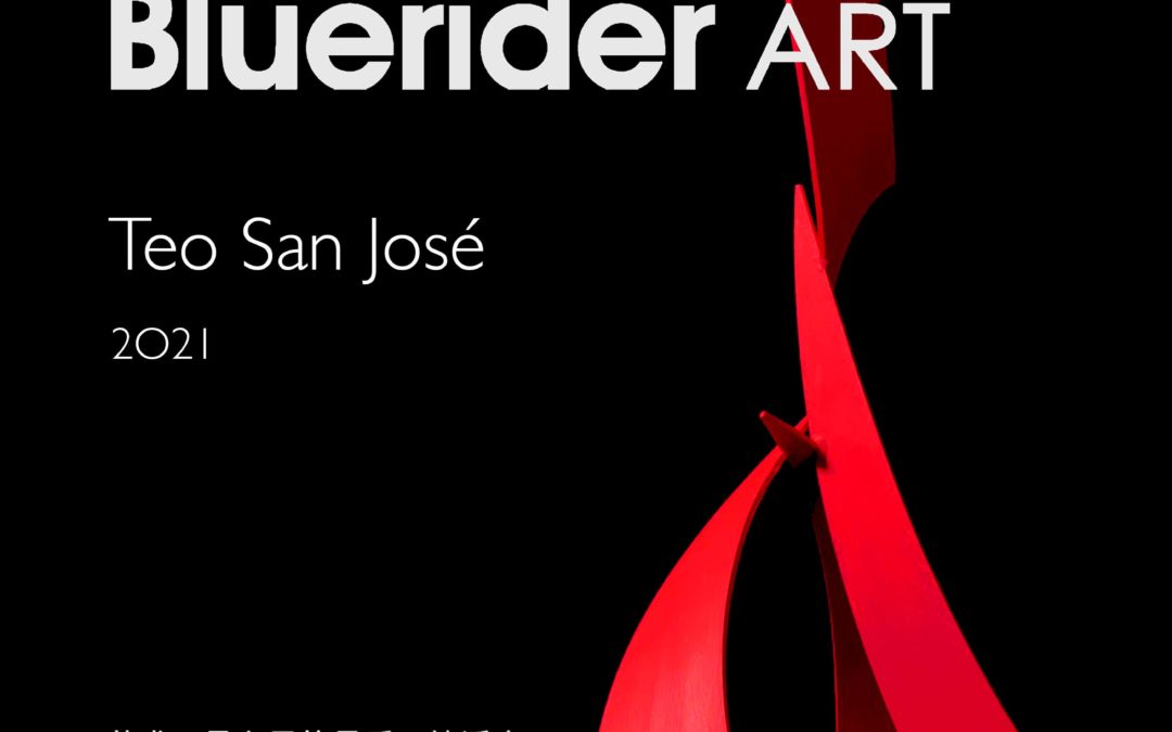 Teo San José firma contrato con exclusividad con Bluerider ART, una de las galerías de Arte más grandes de Asia